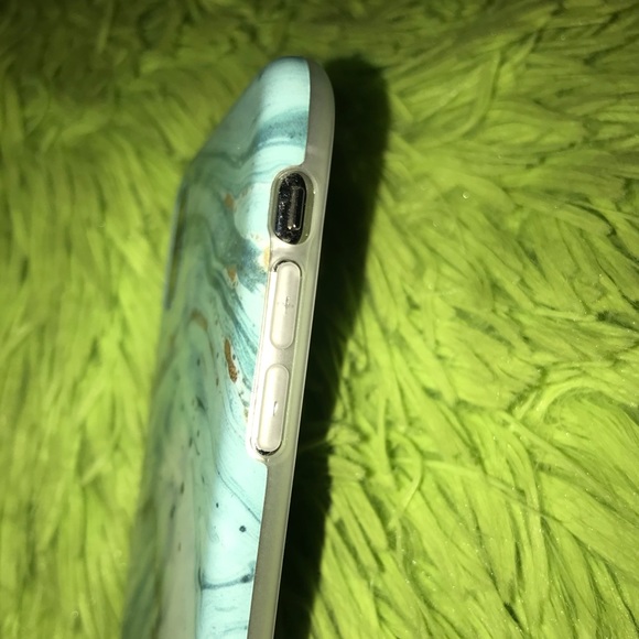 NEW Iphone X Blue Marble Case - Picture 4 of 5